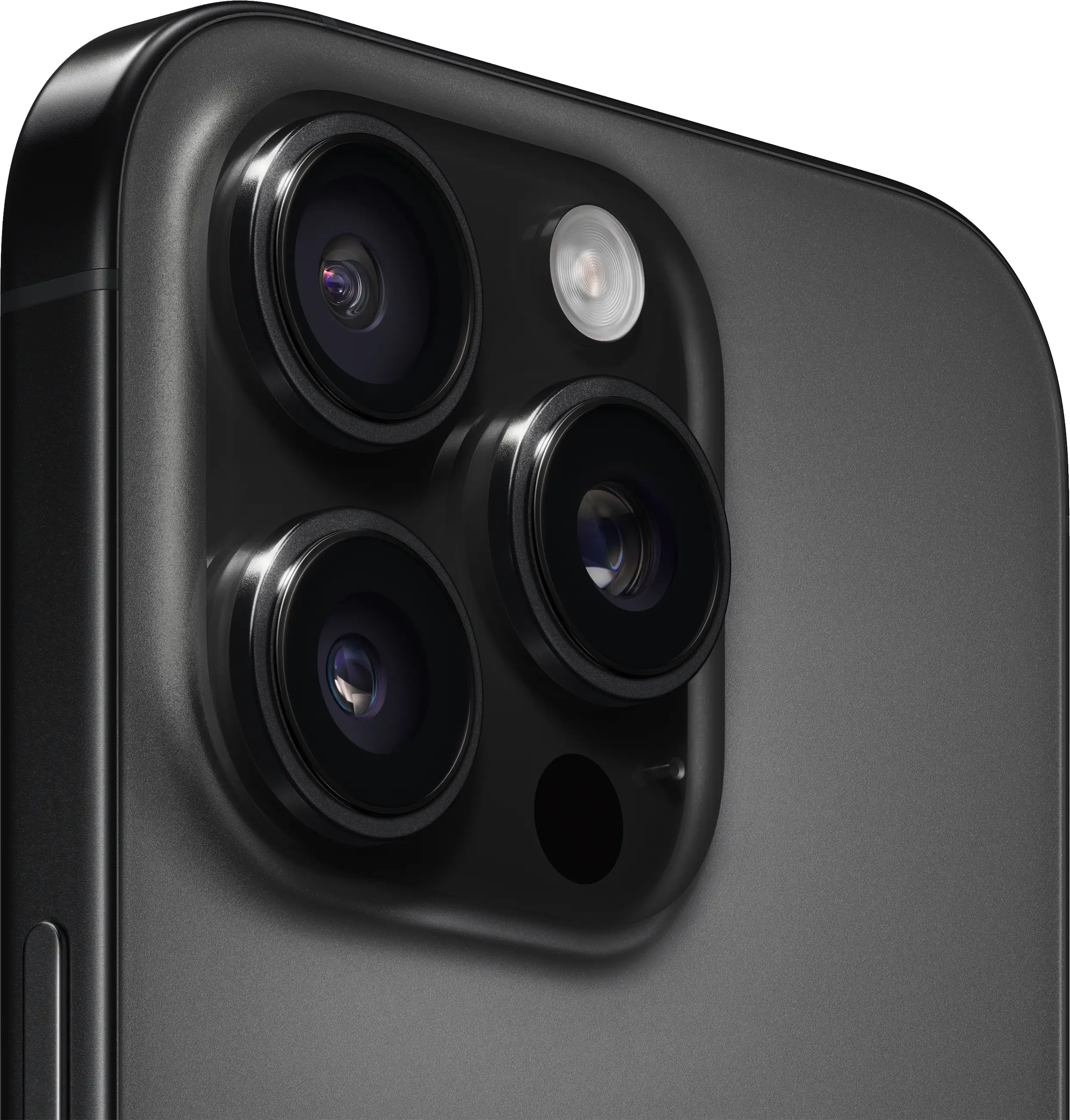 Apple iPhone 16 Pro Black Titanium back