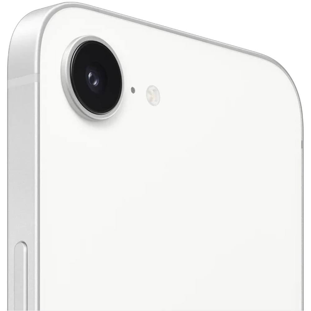 Apple iPhone 16e white back