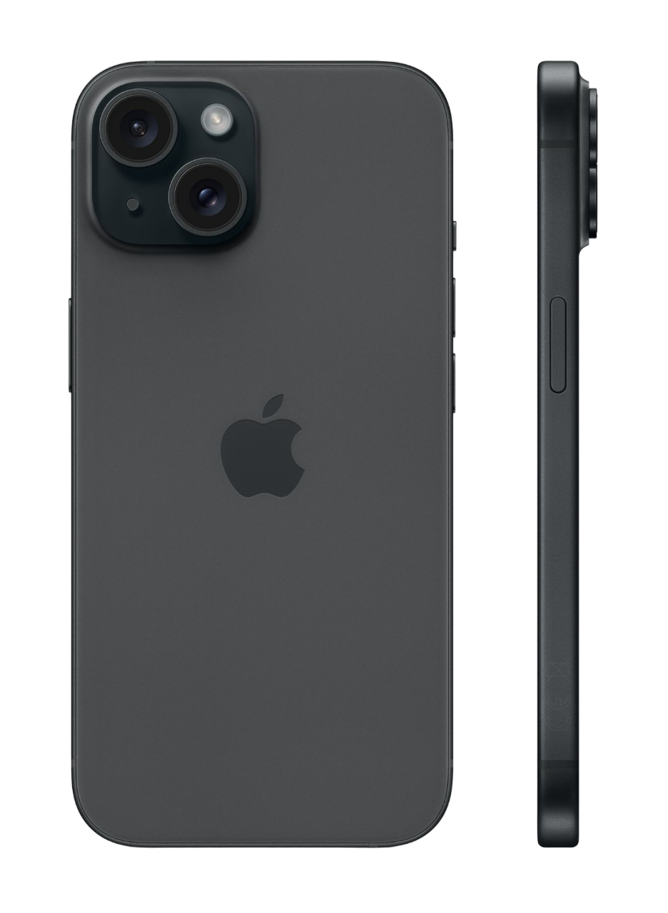 Apple iPhone 15 Black side