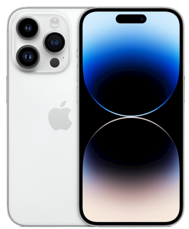 Apple iPhone 14 Pro Max Silver Front
