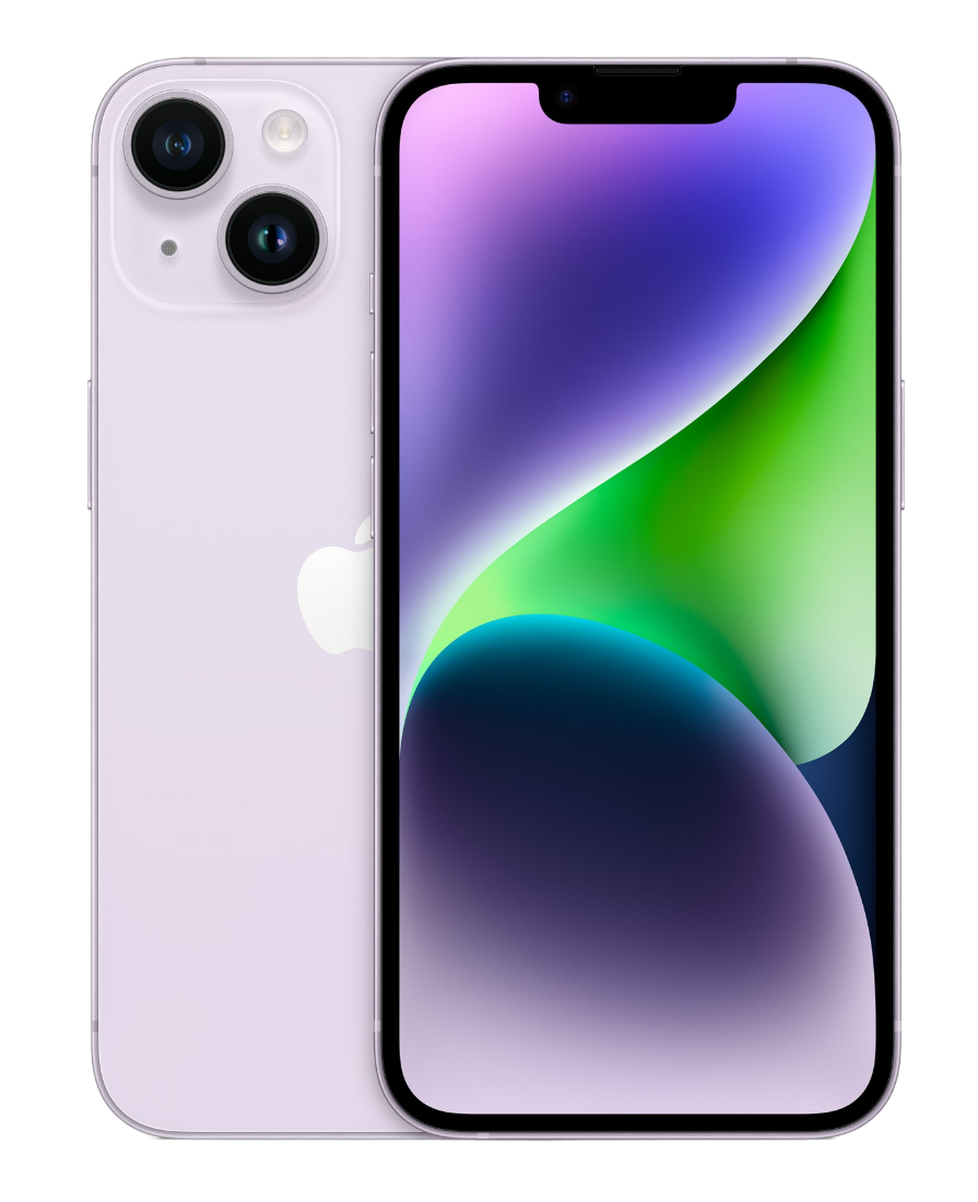 Apple iPhone 14 Plus Purple Front