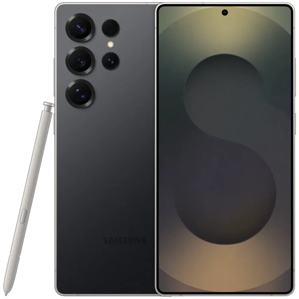 Samsung Galaxy S25 Ultra titanium black front