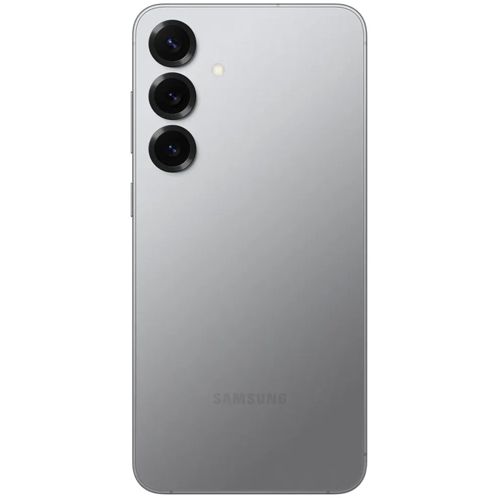 Samsung Galaxy S25 silver shadow back