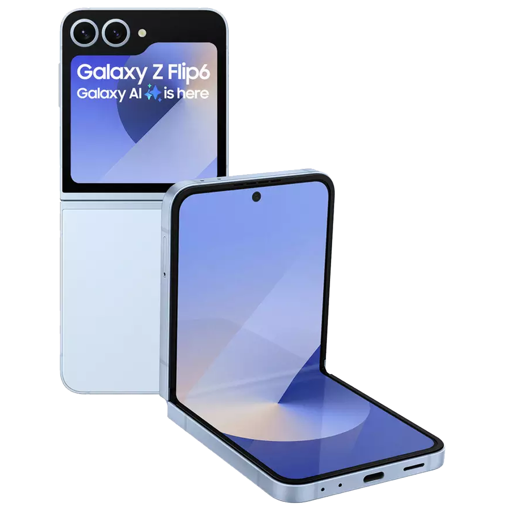 Samsung Galaxy Z Flip 6 blue front