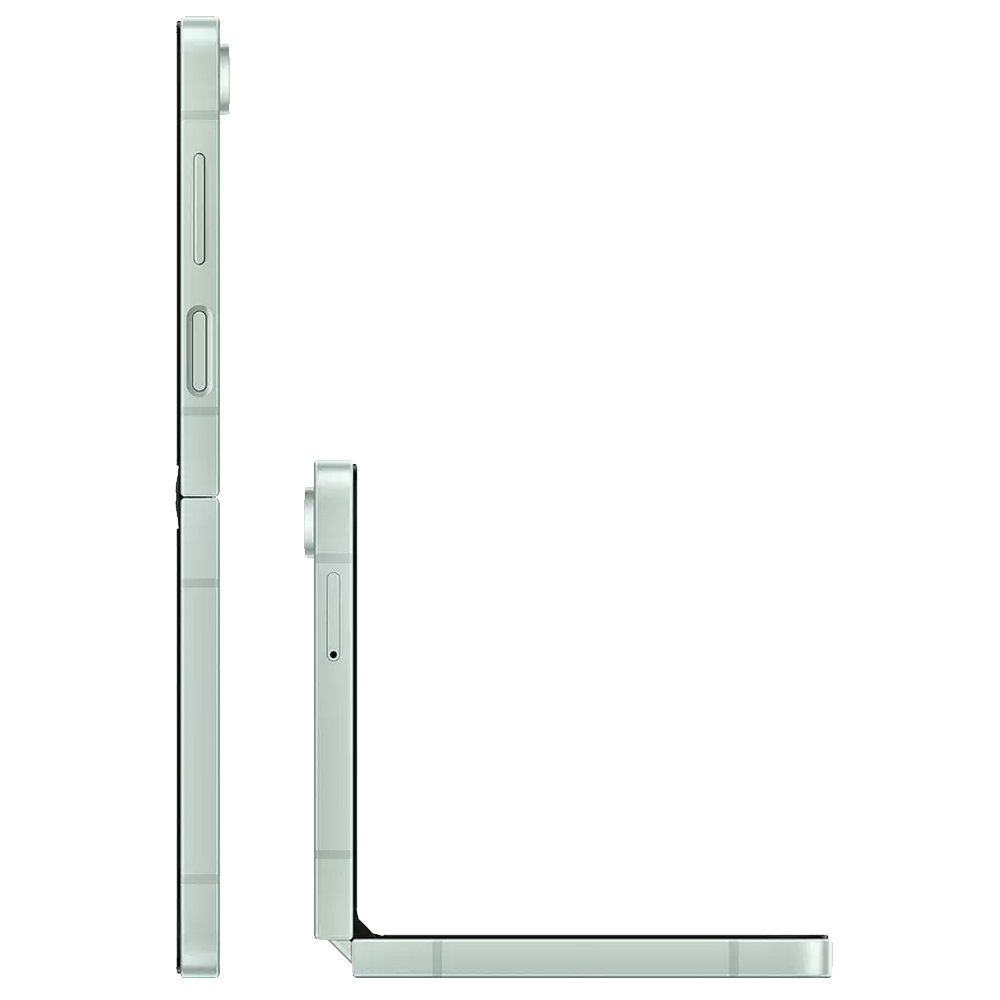 Samsung Galaxy Z Flip 6 mint side