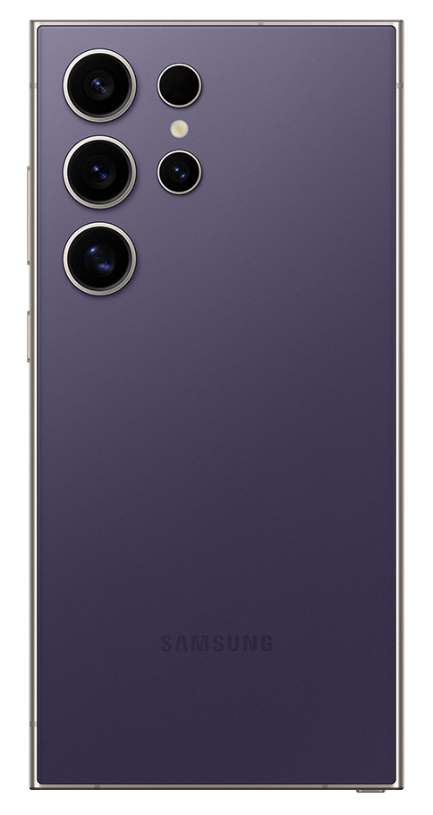 Samsung Galaxy S24 Ultra titanium violet back