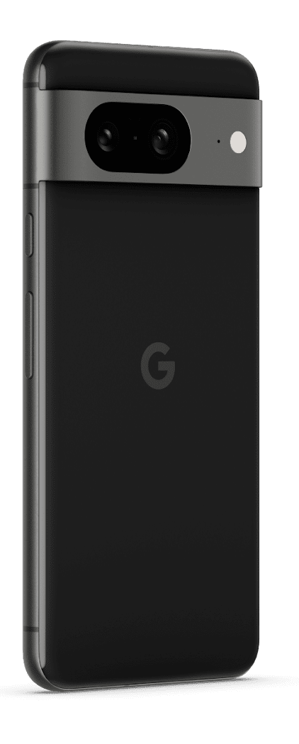 Google Pixel 8 obsidian side
