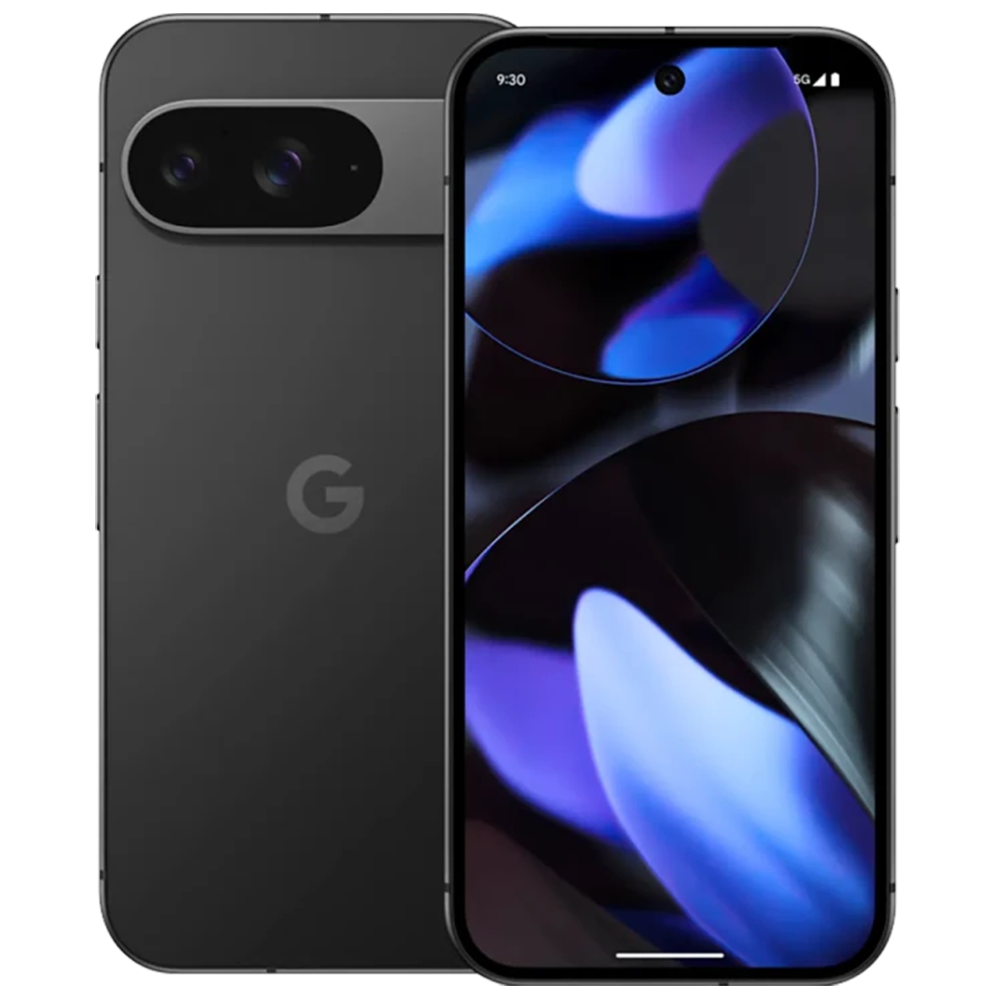 Google Pixel 9 obsidian front