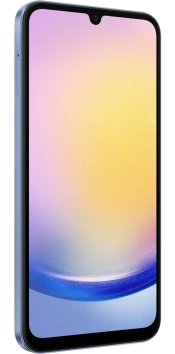 Samsung Galaxy A25 5G blue side