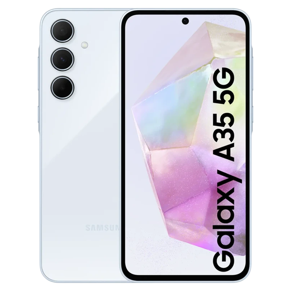 Samsung Galaxy A35 5G Awesome Ice Blue front